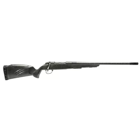 Fierce Firearms  CT Rage LR Full Size 22 Creedmoor 4+1 20" Carbon Fiber Match Grade Threaded Barrel, Black Cerakote Titanium Drilled & Tapped Receiver, Picatinny Rail Forend, Carbon Matrix Push Button