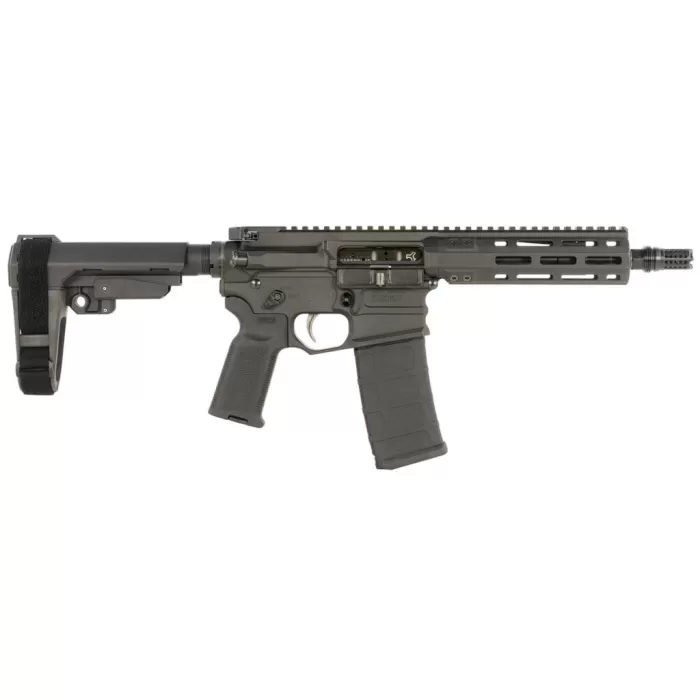 Cobalt Kinetics CKPROLITE30075BLK Pro Lite  300 Blackout 30+1 7.50" Black Melonite Barrel, Black Aluminum Receiver w/Picatinny Rail, Black Polymer SB Tactical SBA3 Brace, Black Polymer Grip