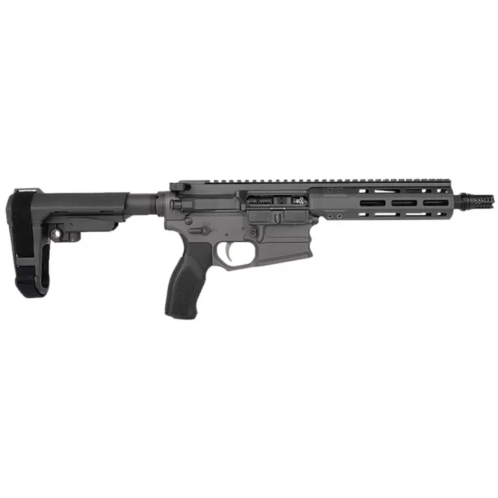 Cobalt Kinetics CKPROLITE30075CHARCOAL Pro Lite  300 Blackout 30+1 7.50" Black Melonite Barrel, Charcoal Aluminum Receiver w/Picatinny Rail, Black Polymer SB Tactical SBA3 Brace, Black Polymer Grip