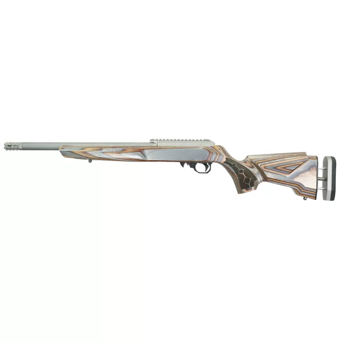 Black Rain Ordnance Deluxe .22LR Semi-Auto Rifle in Shady Camo - Stylish Rimfire Firearm - BRO22DSC