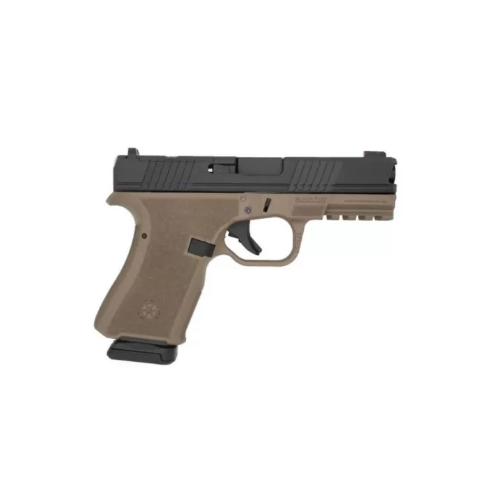 Black Rain Ordnance FL9MMFDEBLK Compact Frame 9mm 15+1 4 Black Rain Ordnance FL9MMFDEBLK Compact Frame 9mm 15+1 4