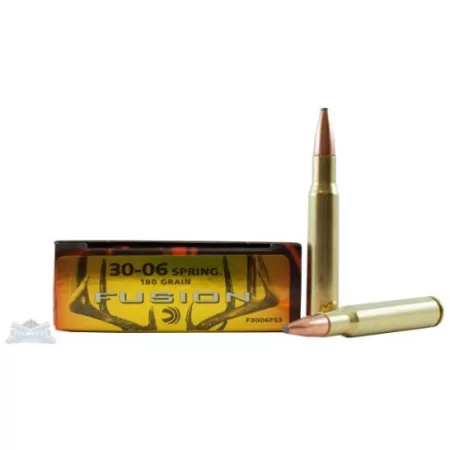 Federal 30-06 180gr Fusion Ammunition, 20 Round Box - F3006FS3
