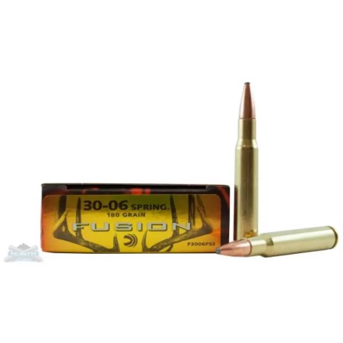 Federal 30-06 180gr Fusion Ammunition, 20 Round Box - F3006FS3 Federal 30-06 180gr Fusion Ammunition, 20 Round Box - F3006FS3