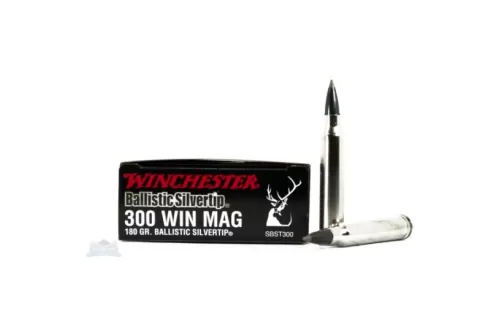 Winchester 300 Win Magnum 180gr Ballistic Sivertip Rifle Ammunition 20rds - SBST300