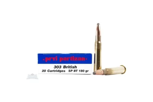 Ppu 303 British SP 180 Grain Weight 20/500 PP3.9