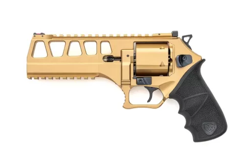 Chiappa Rhino L Frame 60DS 44 Magnum DA/SA Revolver with Gold Finish