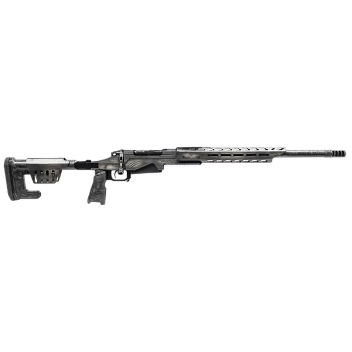 Fierce Firearms Reaper MTN .308 Win, 18" Barrel, Carbon Fiber, 3 rnd - Distressed Grey [MPN:FMTR308WIN18DG]