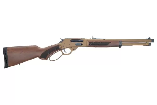 Henry H10 Explorer 45-70 Government Lever-Action Carbine with Burnt Bronze Cerakote Finish and Threaded Barrel