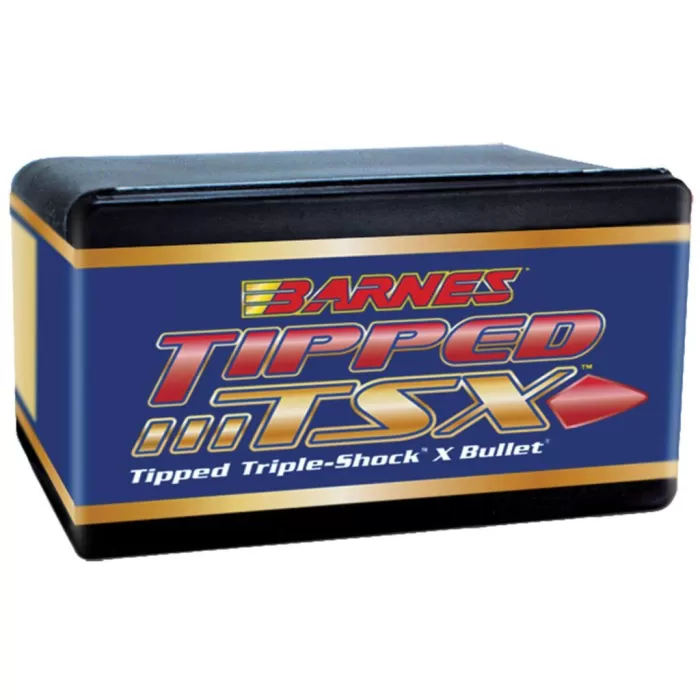 Barnes Bullets 6mm (.243 Diameter) 80 Gr. Tipped TSX Boat Tail- Lead-Free- Box of 50