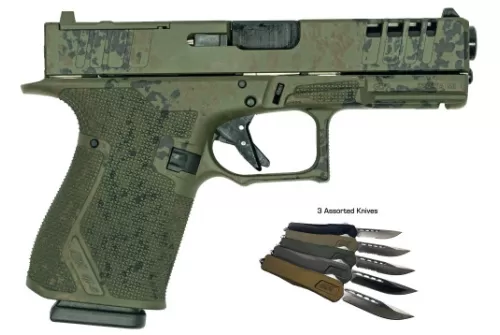 Great Lakes GL19 LGreen-bundle Striker 9mm 4" Lichen-Green