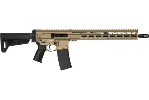 CMMG RIFLE DISSENT MK4 5.56MM 16" 30RD SL-K ADJ STOCK TAN