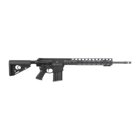 Larue Tactical LTMRGGA308W145 LT10  308 Win 20+1 14.50" Black Threaded Barrel, Black Aluminum Receiver w/Picatinny Rail, M-LOK Handguard, Larue R.A.T Black Polymer Stock, A-PEG Grip