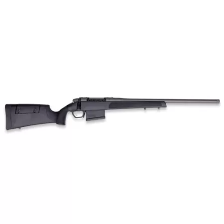 Weatherby 3WR0425RWR0T 307 Range SF 25 WBY RPM 5+1 20" Tungsten Cerakote Heavy Threaded Barrel, Tungsten Cerakote Steel Drilled & Tapped Receiver, Black Adj Cheek Piece & LOP Synthetic Stock, Right Ha