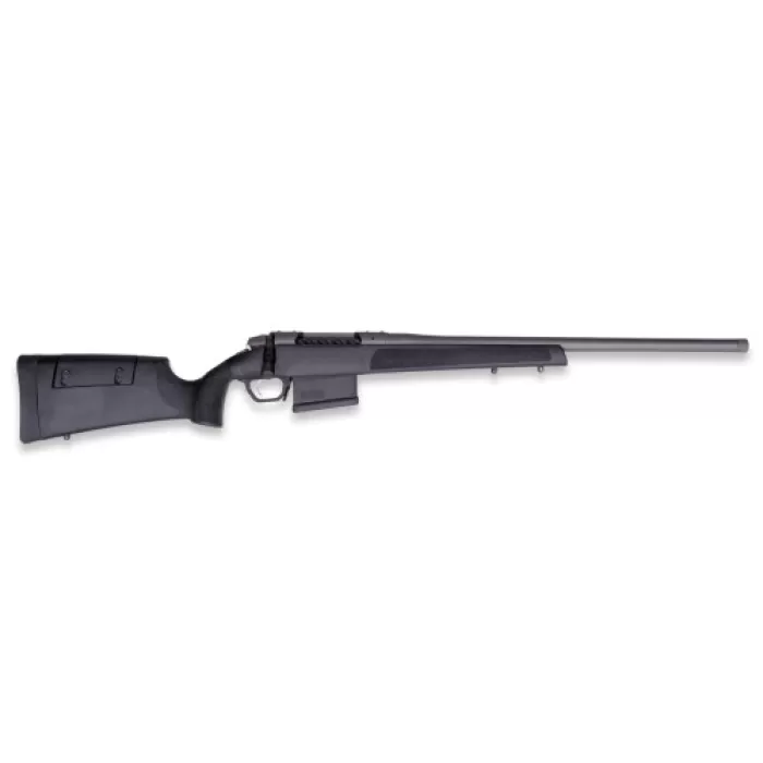 Weatherby 3WR0425RWR0T 307 Range SF 25 WBY RPM 5+1 20" Tungsten Cerakote Heavy Threaded Barrel, Tungsten Cerakote Steel Drilled & Tapped Receiver, Black Adj Cheek Piece & LOP Synthetic Stock, Right Ha