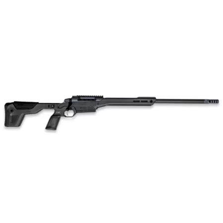 Weatherby 3WAMC22CMR0B 307 Alpine MDT Carbon 22 Creedmoor 3+1 18" Carbon Fiber Threaded Barrel, Carbon Gray Cerakote Steel Receiver w/Picatinny Rail, Arca Rail Forend, Black HNT26 MDT Chassis Carbon F
