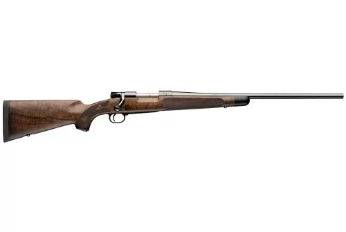 Winchester Model 70 Super Grade AAA Claro Walnut Stock 7mm Remington Mag Polished Blue Rifle