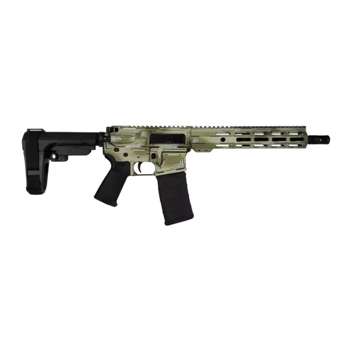 Shark Coast Tactical SCC07107ANOD-P Anime-15 5.56 NATO 30+1 10.50" Black Nitride Threaded Barrel, Aluminum Receiver w/Picatinny Rail, M-LOK Handguard, Polymer SB Tactical SBA3 Brace, Magpul MOE Grip, Shark Coast Tactical SCC07107ANOD-P Anime-15 5.56 NATO 30+1 10.50" Black Nitride Threaded Barrel, Aluminum Receiver w/Picatinny Rail, M-LOK Handguard, Polymer SB Tactical SBA3 Brace, Magpul MOE Grip,
