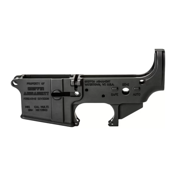 Griffin Armament MK1 Stripped Lower Receiver Griffin Armament MK1 Stripped Lower Receiver