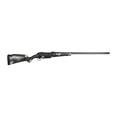 Fierce Firearms ROGSCX300PRC24BF Carbon Rogue XP 300 PRC 3+1 24" Carbon Fiber Match Grade Threaded Barrel, Black Cerakote Steel Drilled & Tapped Receiver, BiPod Rail Forend, Forest Camo Fixed Carbon F