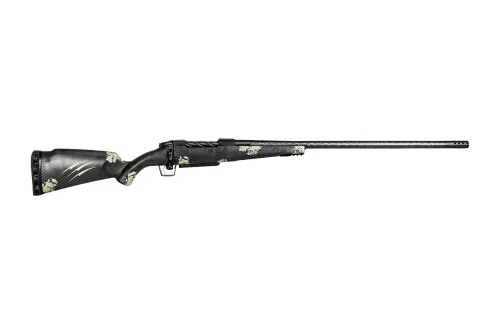 Fierce Firearms ROGSCX300PRC24BF Carbon Rogue XP 300 PRC 3+1 24" Carbon Fiber Match Grade Threaded Barrel, Black Cerakote Steel Drilled & Tapped Receiver, BiPod Rail Forend, Forest Camo Fixed Carbon F
