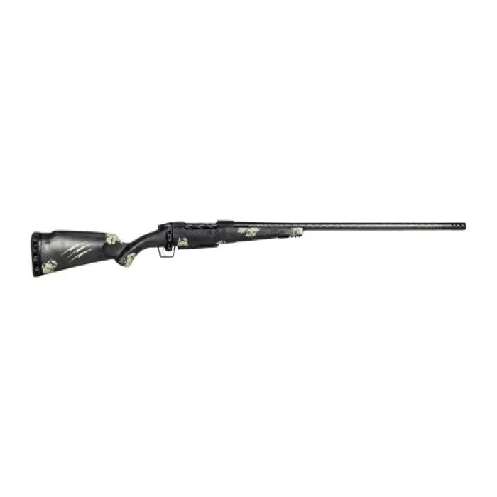 Fierce Firearms ROGSCX300PRC24BF Carbon Rogue XP 300 PRC 3+1 24" Carbon Fiber Match Grade Threaded Barrel, Black Cerakote Steel Drilled & Tapped Receiver, BiPod Rail Forend, Forest Camo Fixed Carbon F