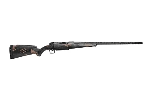 Fierce Firearms ROGSCX300PRC24BT Carbon Rogue XP 300 PRC 3+1 24" Carbon Fiber Match Grade Threaded Barrel, Black Cerakote Steel Drilled & Tapped Receiver, BiPod Rail Forend, Trophy Camo Fixed Carbon F