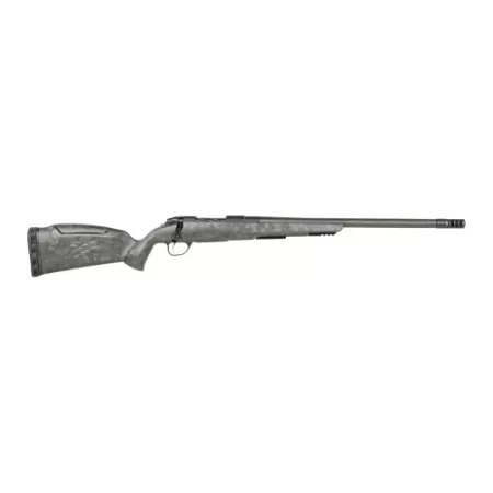 Fierce Firearms  CT Rage LR Full Size 6.5 PRC 4+1 24" Carbon Fiber Match Grade Threaded Barrel, Black Cerakote Titanium Drilled & Tapped Receiver, Picatinny Rail Forend, Carbon Matrix Push Button Adj