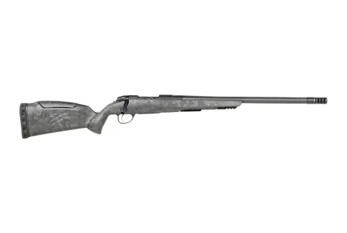 Fierce Firearms  CT Rage LR Full Size 300 PRC 3+1 20" Carbon Fiber Match Grade Threaded Barrel, Black Cerakote Titanium Drilled & Tapped Receiver, Picatinny Rail Forend, Carbon Matrix Push Button Adj