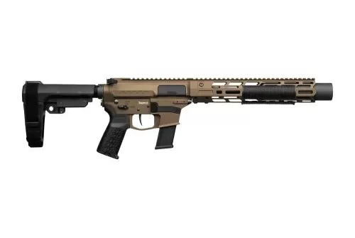 CMMG Zeroed Banshee MkG .45 ACP Midnight Bronze Cerakote Pistol
