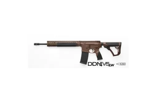 DISC    Daniel Defense Rifle DD M4V5 LW Milspec Plus Brown Cerakote - - 02-123-13028-047