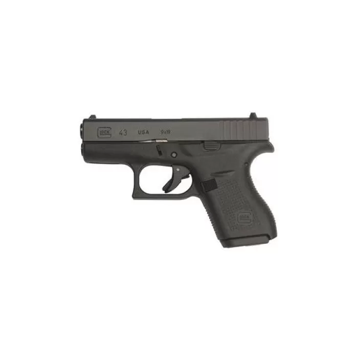 Glock 43 Single Stack 9mm Pistol u2013 UI4350201 Glock 43 Single Stack 9mm Pistol u2013 UI4350201