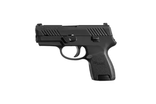 Sig Sauer P320 Subcompact 9mm Pistol, Black Contrast - 320SC-9-B