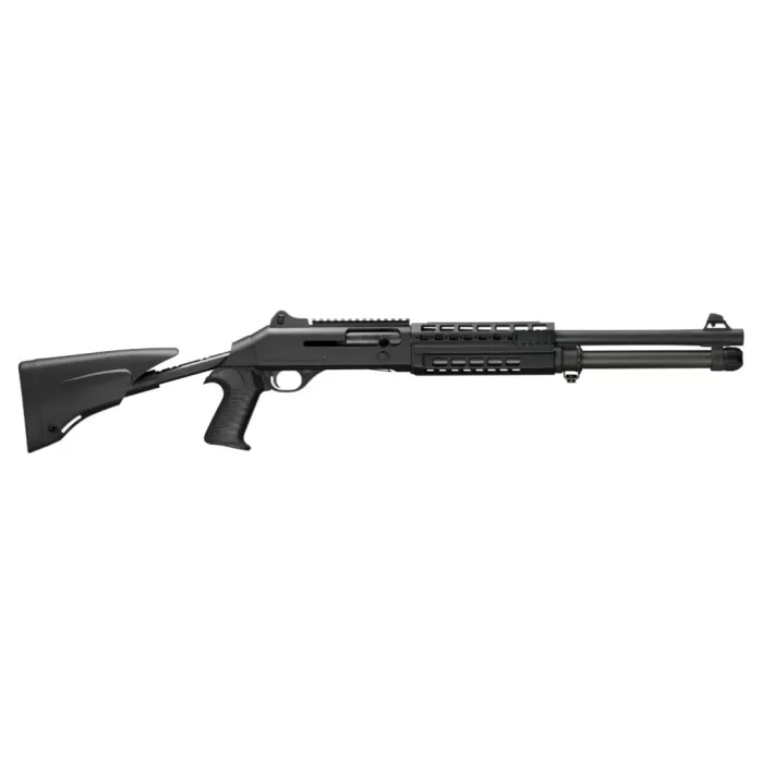 Benelli M4 LE 12 Gauge, 18.5" Barrel,  5 Position Stock, Multirail, OS Controls, 7rd