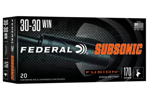 Federal F3030FS2SUB   30-30Win 170gr Fusion Soft Point 20 Per Box/10 Case