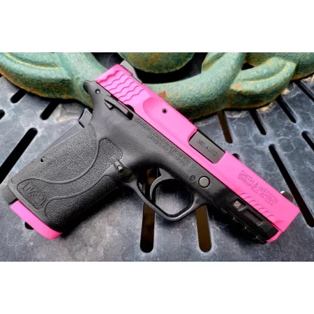 Smith & Wesson EZ 380 Black w/ Pink Cerakote Slide