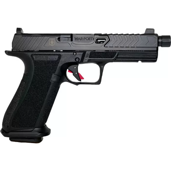 Shadow Systems Ware Poet Dr920 Elite 9mm 5" 17rd Black Threaded Dlc Bbl