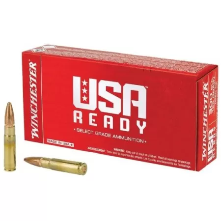 Winchester 6.8mm Rem SPC 115 Gr FMJ (100 Rounds)