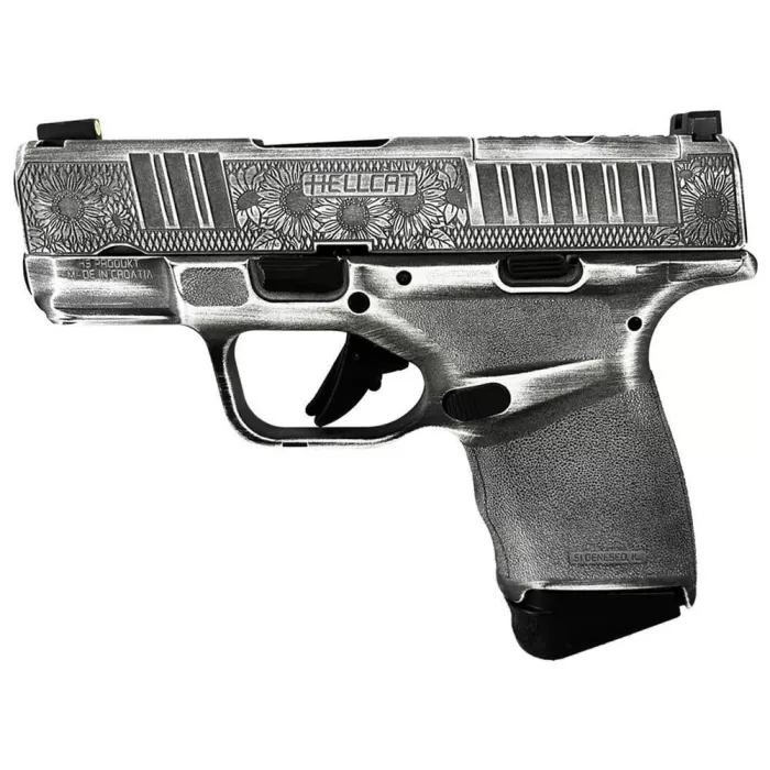 Springfield HELLCAT OSP 9MM 3 BL 11/13RD SUNFLOWER WHITE DISTRESSED Springfield HELLCAT OSP 9MM 3 BL 11/13RD SUNFLOWER WHITE DISTRESSED
