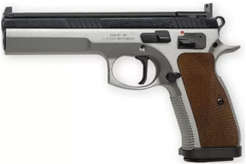 CZ-USA CZ75 TS 9mm 10RD DUAL TONE - 10+1 Rounds, 5.4