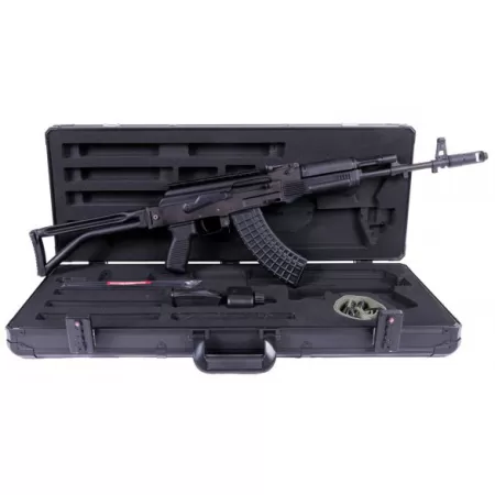 Arsenal SAM7SF Bulgarian Side Folder AK47 Package 30rd Mag SM-13 Rail Custo - 30 Rounds, Black Stock