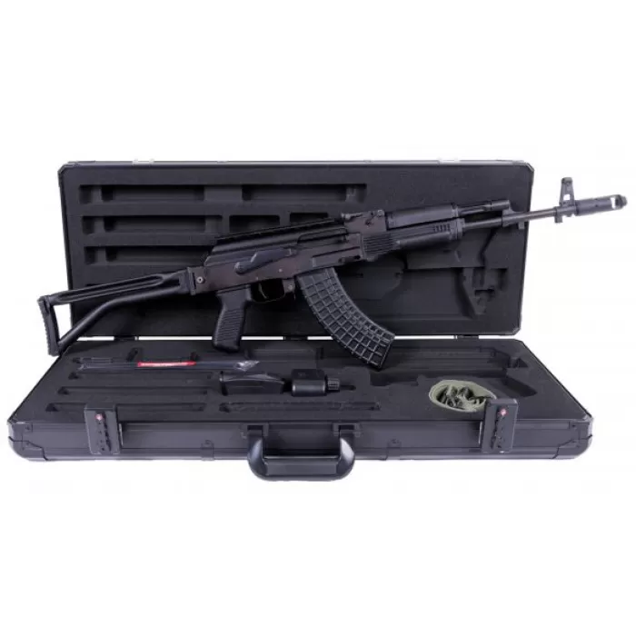Arsenal SAM7SF Bulgarian Side Folder AK47 Package 30rd Mag SM-13 Rail Custo - 30 Rounds, Black Stock