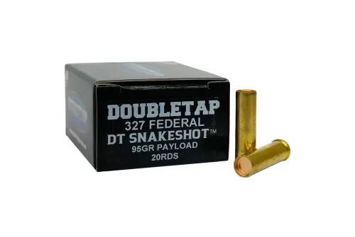 Double Tap Snakeshot Handgun Ammunition .327 Fed Mag 95gr #9 1000 fps 20/ct