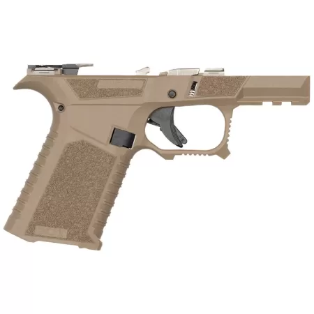 Sct Manufacturing 0226020000IA Sub Compact  Compatible w/ Glock 43X/48 Flat Dark Earth Polymer Frame Aggressive Texture Grip UPC: 850055982246