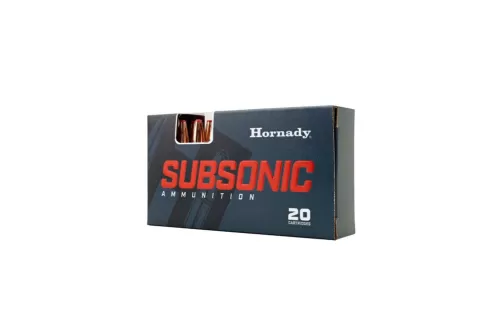 Hornady Subsonic 45-70 Government 410gr Sub-X Rifle Ammo - 20 Rounds