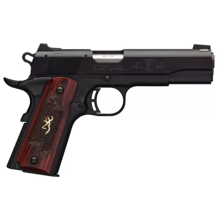 Browning 1911-22 Black Label Medallion Full Size 22 LR 10 Round Blowback Pistol, Matte Black - 051851490 Browning 1911-22 Black Label Medallion Full Size 22 LR 10 Round Blowback Pistol, Matte Black - 051851490
