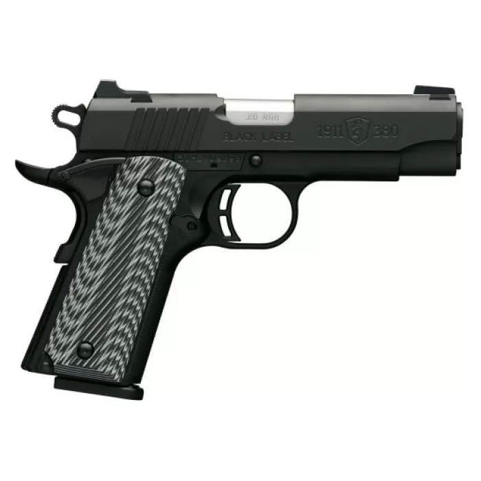 Browning 1911-380 380Acp Cmp Blk/G10 051908492 Browning 1911-380 380Acp Cmp Blk/G10 051908492