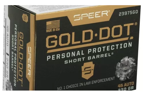 SPR GOLD DOT 45ACP 230G HP SB 20/200 UPC: 604544647310