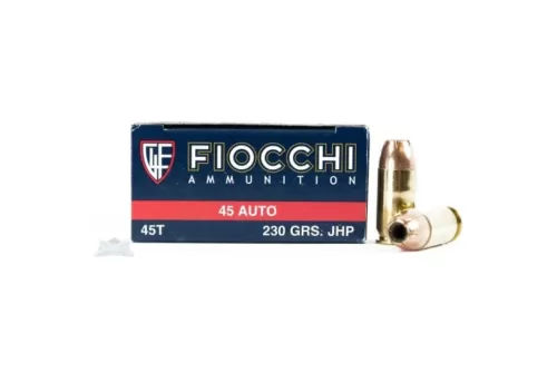 FIOCCHI 45 AUTO 230GR JHP 50/BX UPC: 762344701462