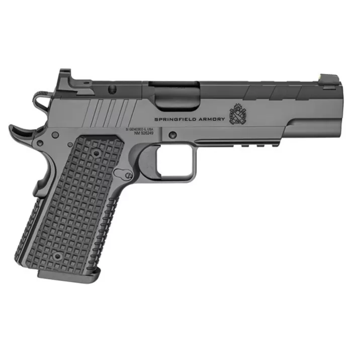 Springfield Armory PX9229LAOS 1911 Emissary 9mm 9+1 5" Stainless Steel Barrel Optic Ready Black Carbon Steel Slide VZ Grips Thin-Line G10 Grip Springfield Armory PX9229LAOS 1911 Emissary 9mm 9+1 5" Stainless Steel Barrel Optic Ready Black Carbon Steel Slide VZ Grips Thin-Line G10 Grip