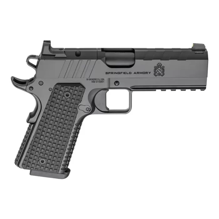 Springfield Armory PX9227LAOS 1911 Emissary 9mm 9+1 4.25" Stainless Steel Barrel Optic Ready Black Carbon Steel Slide VZ Grips Thin-Line G10 Grip Springfield Armory PX9227LAOS 1911 Emissary 9mm 9+1 4.25" Stainless Steel Barrel Optic Ready Black Carbon Steel Slide VZ Grips Thin-Line G10 Grip